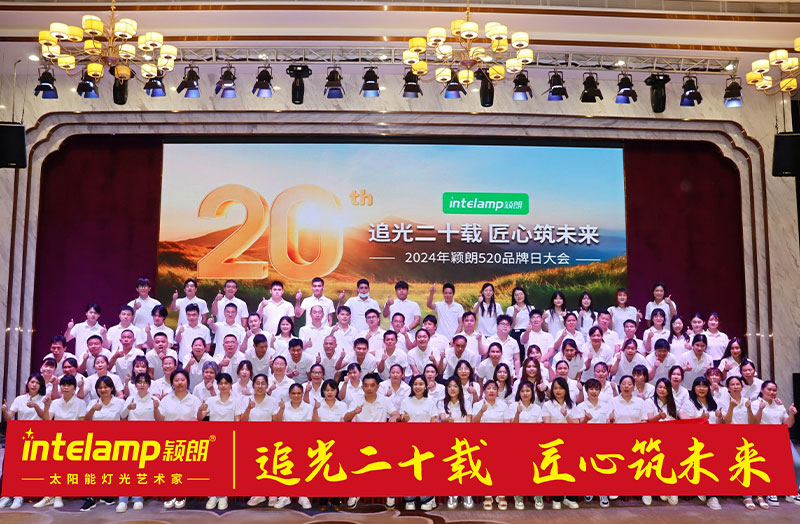 追光二十載 匠心筑未來 穎朗20周年慶暨520品牌日