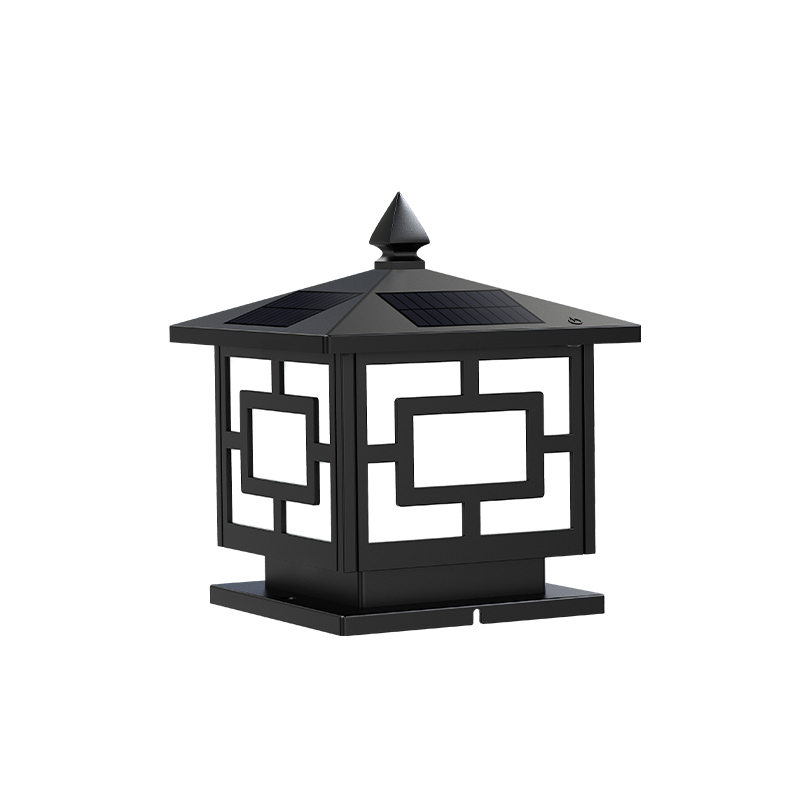 尖頂中字太陽(yáng)能圍墻燈-YL004-5D
